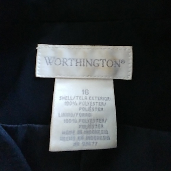 Worthington Zipper Blazer Jacket - Picture 2 of 5
